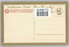 8200 Schaffhausen Sciaffusa - Künstlerkarte, Munot