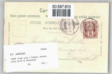 5400 Baden Lithographie Schartenfels