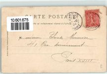 1873 Val-d'Illiez 1904 - Winzerin mit Tragkorb und Pfeife