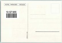 6353 Weggis Künstlerkarte Hotel Paradies