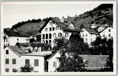 7212 Seewis Dorf 1954 Foto AK Pension Vilan