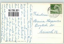 7212 Seewis Dorf 1954 Foto AK Pension Vilan