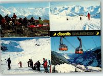 7180 Disentis Mustér - Schwebebahn Skifahrer