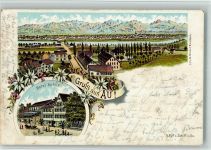 9434 Au SG 1902 BOAKC Lithographie Hotel Schiff Bahnpost Nr 25 Gebrauchsspuren, bitte Scan genau beachten!