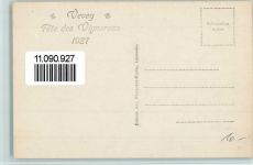 1800 Vevey Foto AK Fete des Vignerons 1927 - Ereignis