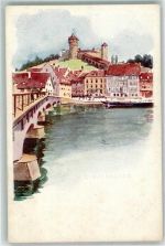 8200 Schaffhausen Sciaffusa - Ort handschriftlich