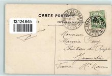 2300 La Chaux-de-Fonds 1907 - Bateau a Vapeur en Neige Hiver