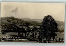 9000 St. Gallen S. Gallo 1926 Foto AK Eisenbahnbrücke Gübsensee