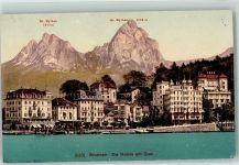 6440 Brunnen - Kl. Mythen Gr. Mythen Die Hotels am Quai