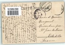 1660 Château-d´Oex 1907 Gebrauchsspuren Dent de Corjon