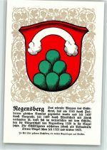 8158 Regensberg - Nr. 10 sehr gute Erhaltung AK