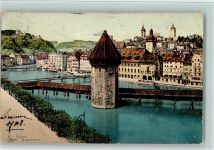 6000 Luzern Lucerne - Gütsch und Wasserturm