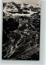 Klausenstrasse - Rennstrecke gegen Passhöhe Claridenstock