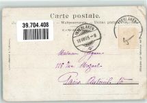 3800 Interlaken 1905 Gebrauchsspuren Höhenweg Tracht Kursaal