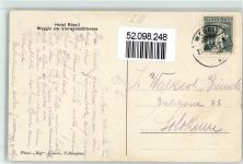 6353 Weggis 1919 - Hotel Rössli