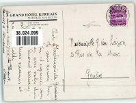 2532 Magglingen Macolin 1935 Lithographie / Künstlerkarte Grand Hotel Kurhaus