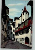6000 Luzern Lucerne Foto AK Münz- Gasse