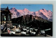 Schynige Platte 1923 - mit Eiger Mönch und Jungfrau Morgenrot