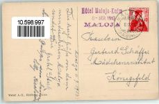 7516 Maloja 1913 - Piz Lunghin