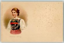 Zürcher Trachtenmädchen Tracht Schweiz