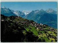 3934 Zeneggen - Bietschhorn Breithorn Gerstenhorn