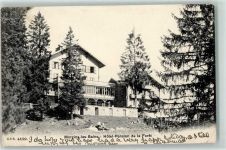 1875 Morgins 1907 Gebrauchsspuren Hotel Pension de la Foret