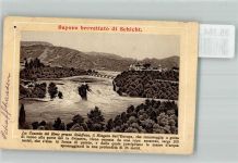 8200 Schaffhausen Sciaffusa Nota Ort handschriftlich Rheinfall