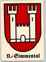 3714 Frutigen Gebrauchsspuren Wappen Niedersimmenthal