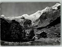 3906 Saas-Fee 1962 Foto AK