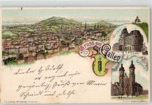 9000 St. Gallen S. Gallo - 1898 Unionbank Kathedrale