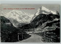 9657 Unterwasser 1913 - Schafberg und Säntis von der Heide aus gesehen