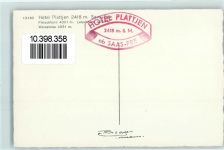 3906 Saas-Fee - Hotel Plattjen Fletschhorn Laquinhorn Weissmies