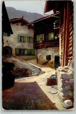 7477 Filisur 1911 Foto AK alte Häuser