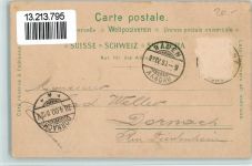 5400 Baden 1900 Lithographie Gruss aus - Weingut Schartenfels - Verlag Zingg Nr. 68 AK