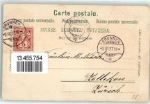 6441 Rütli 1897 Lithographie Uri Rothstock Hotel Sonnenberg Seelisberg Rütlistein Carl Künzli Zürich Dep. Nr. 254