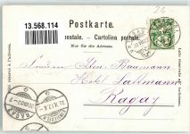 6314 Unterägeri 1902 - Kurhaus Hotel Waldheim