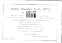 8873 Amden - Pension Alpenblick , (keine Ak-Einteilung)
