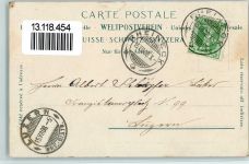 9424 Rheineck - Rheineck von der Rheinbrücke gesehen