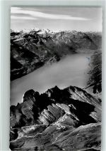 Rothorn Kulm 1961 Foto AK Blick vom Hotel Rothorn-Kulm und Hotel-Stempel