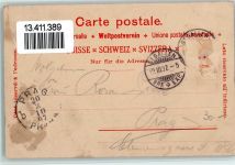 9000 St. Gallen S. Gallo 1897 Lithographie Domkirche Marktplatz