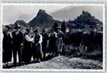 1950 Sion Sitten - Trachtengruppe