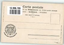 6000 Luzern Lucerne 1901 Künstlerkarte Offizielle Postkarte