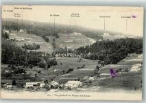 1452 Les Rasses 1911 Foto AK Hotel du Mont-Blanc