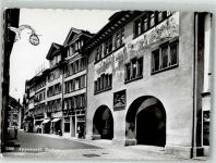9050 Appenzell Foto AK Rathaus Zunftzeichen