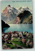 6452 Sisikon 1910 Gebrauchsspuren und Urirotstock