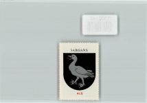 7320 Sargans - Vignette Wappen Kaffee Hag ca 1920-1940