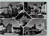 7304 Maienfeld 1960 - Mehrfachbilder AK