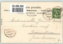 6460 Altdorf UR 1901 - Schillersein Denkmal Tell