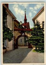 St Chrischona - Aufgang zur Kirche