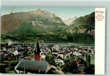 3860 Meiringen - Gesamtansicht und Rosenlauigruppe